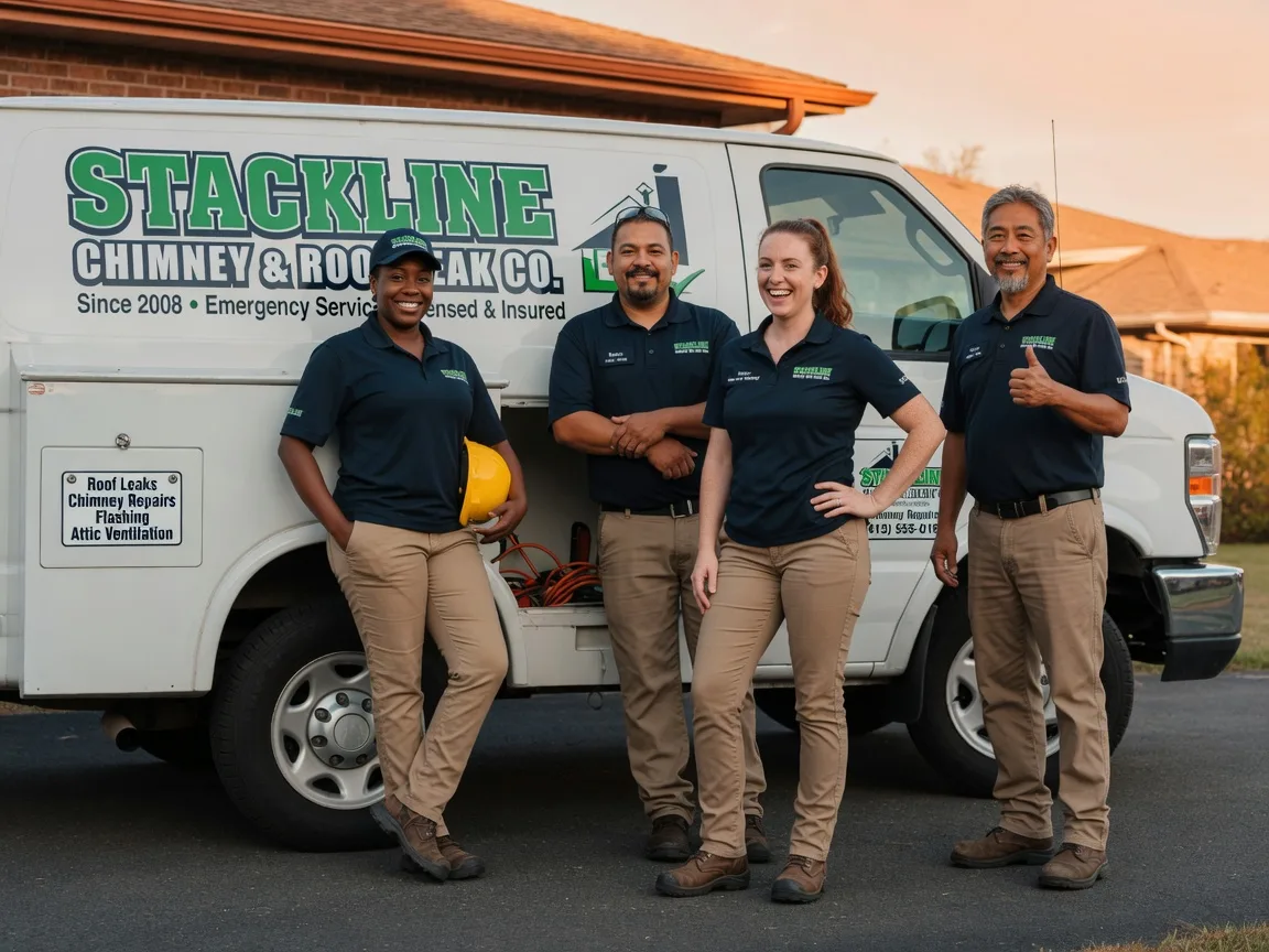 Chimney flashing repair company in York, NE